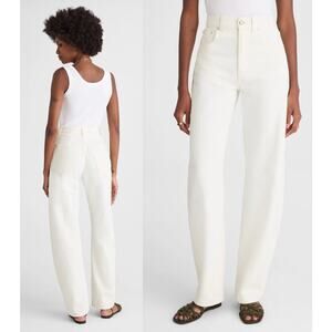 Madewell | NWT Balloon Jean in Tile White | Sz 24